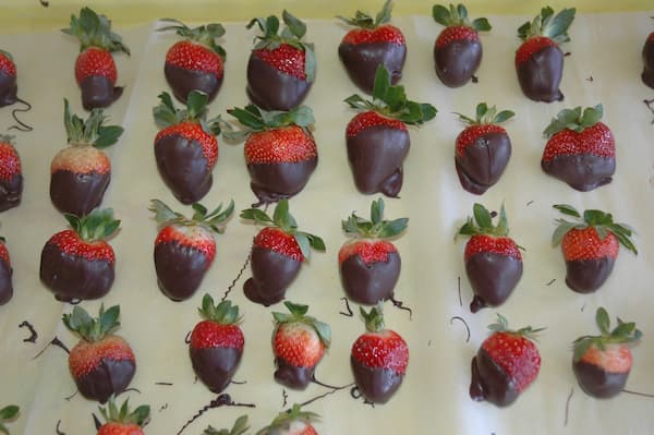 Chocolate covered strawberries